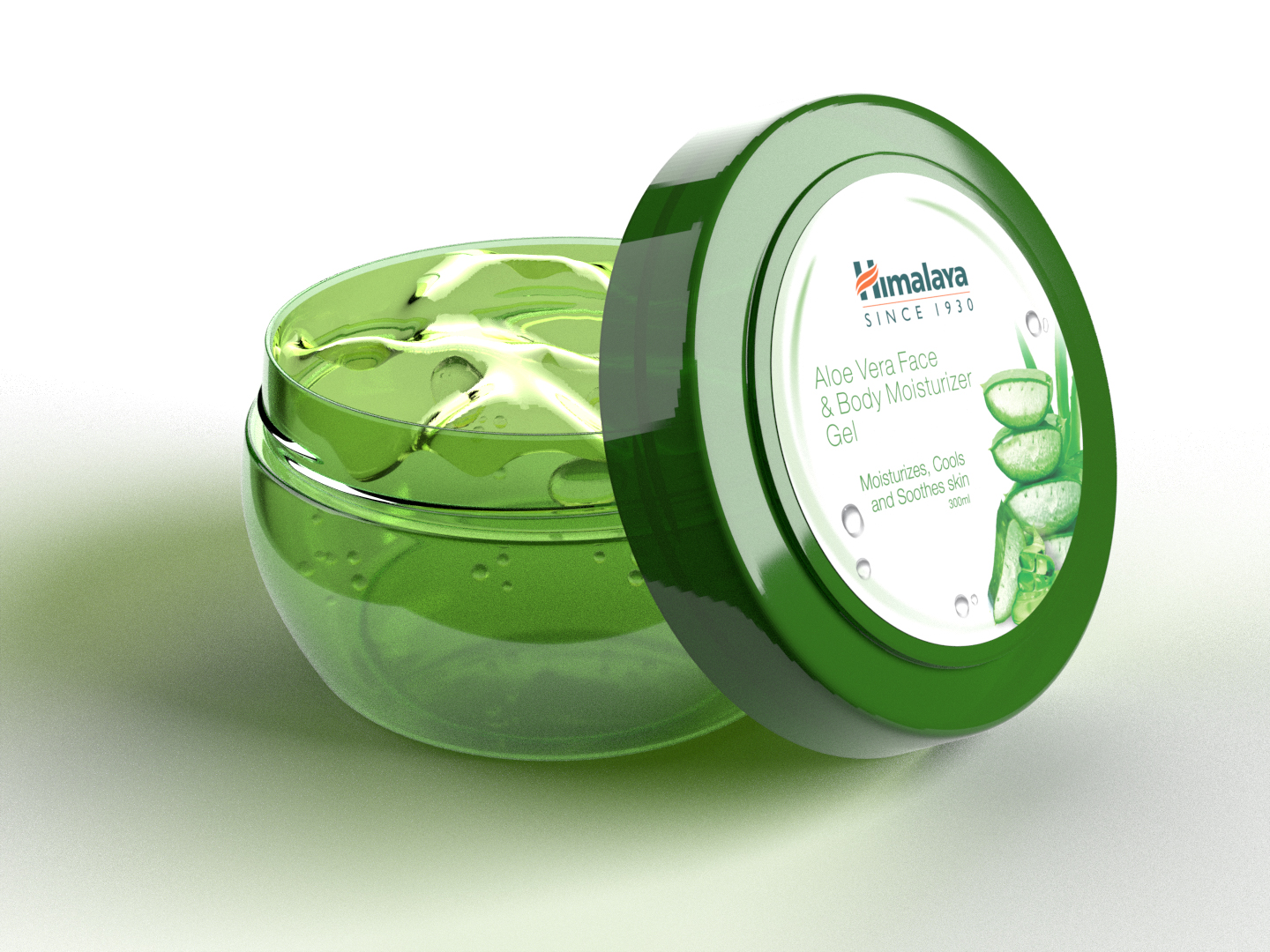 Himalaya Aloe Vera Face & Body Moisturizer Gel 300ml