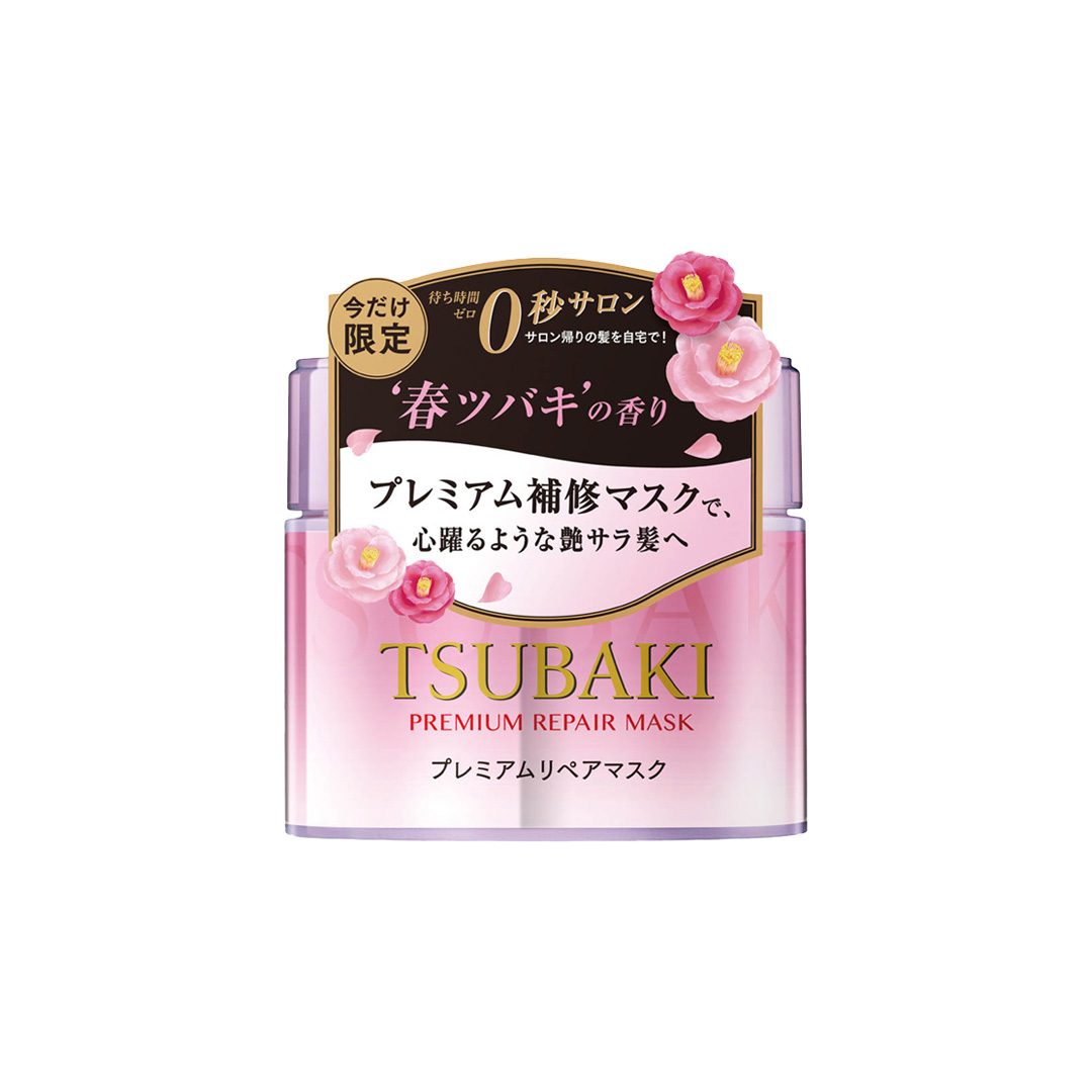 Tsubaki Premium Repair Hair Mask Pink Camellia 180g