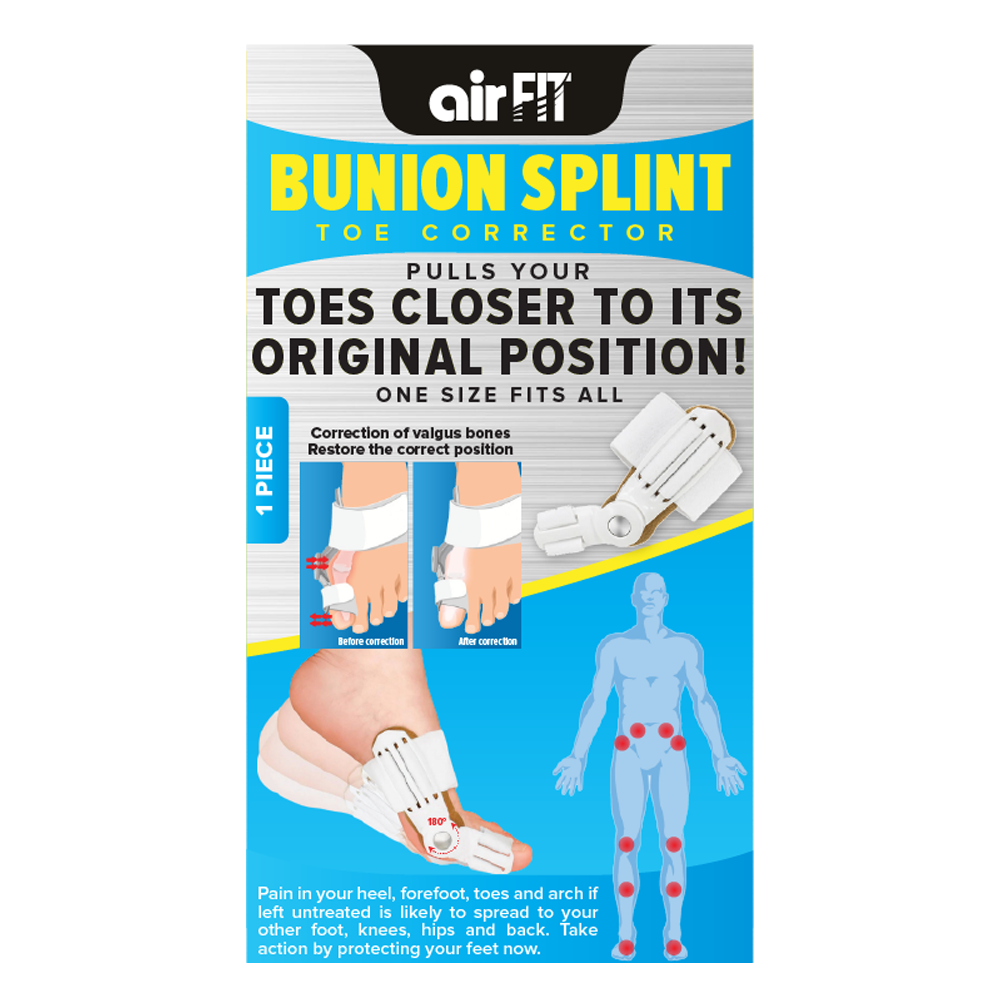 AirFit Bunion Splint Toe Corrector (1 pc)