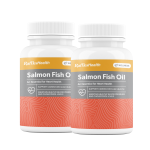 Raffles Salmon Fish Oil Bundle (2 Bottles, 200 Softgels each)