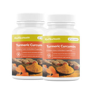 Raffles Turmeric Curcumin Bundle (2 Bottles, 60 Tablets each)