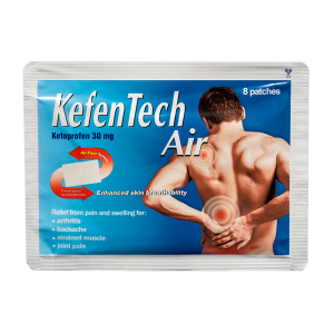 KefenTech Air  Ketoprofen 30 mg (8 Patches) 