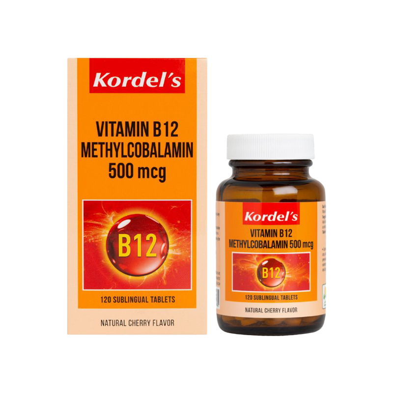 Kordel's Vitamin B12 Methylcobalamin (120 Tablets)