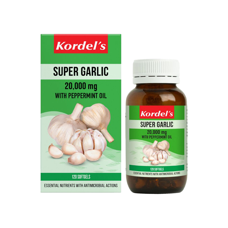 Kordel's Super Garlic 20000 mg (120 Softgels)