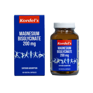 Kordel's Magnesium Bisglycinate 200 mg (60 Capsules)