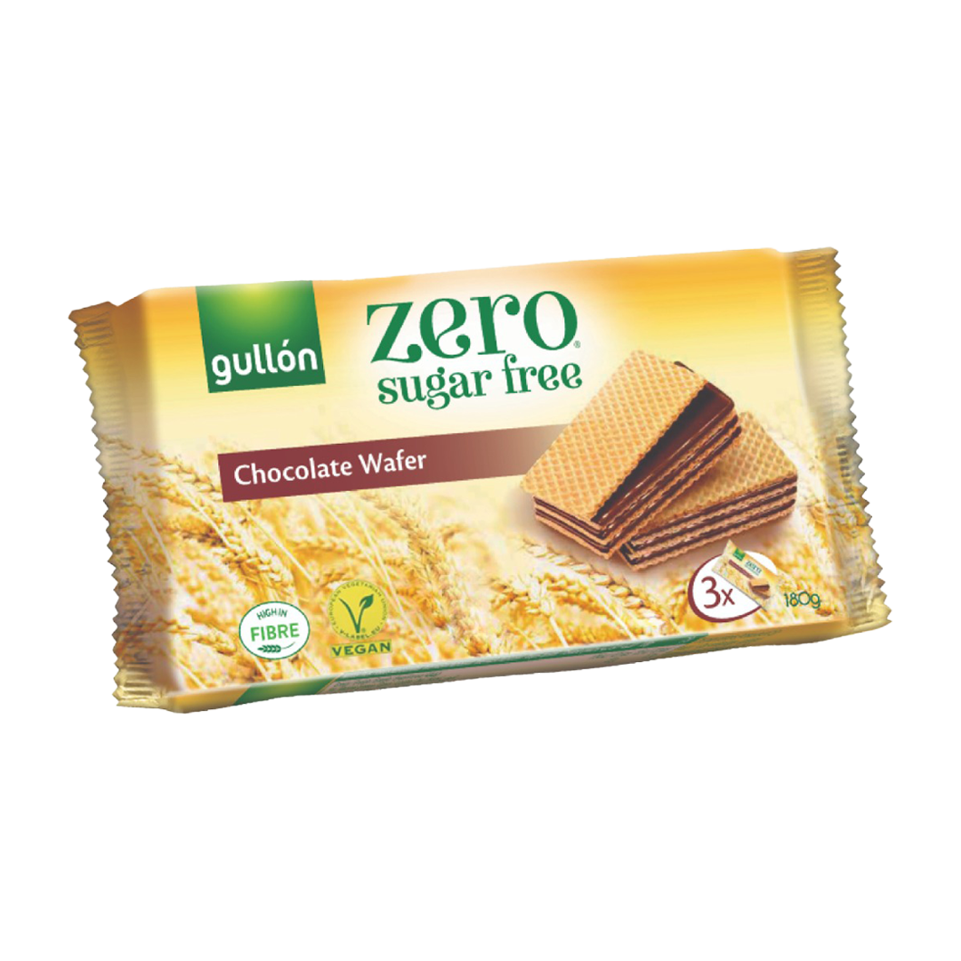 Gullon Zero Sugar Free Chocolate Wafer 180g