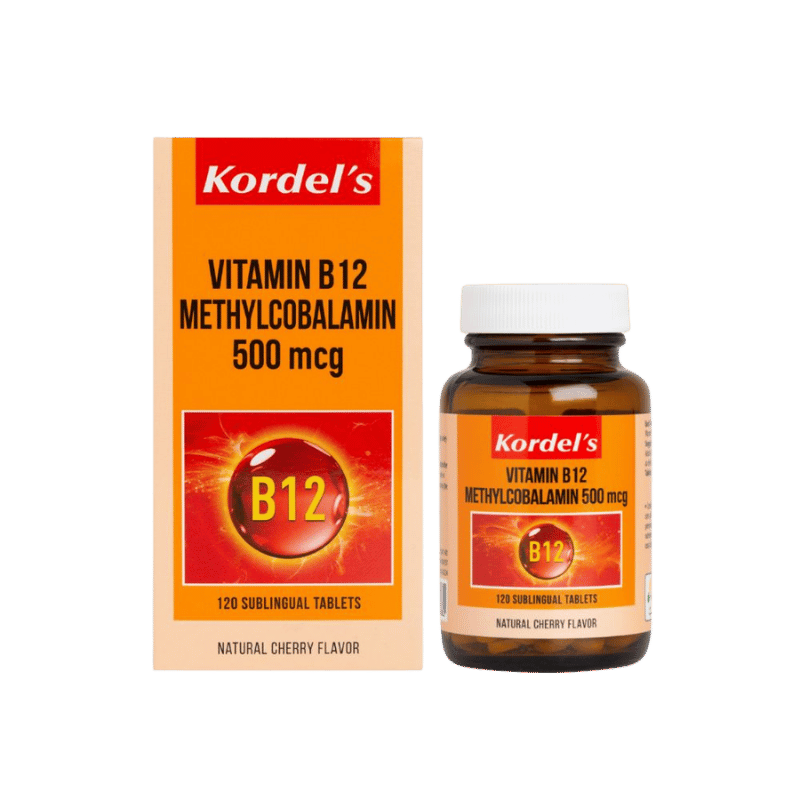 Kordel's Vitamin B12 Methylcobalamin (120 Tablets)
