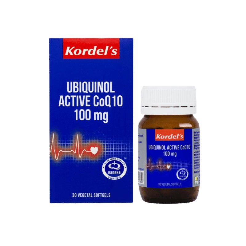 Kordel's Ubiquinol Active CoQ10 100 mg (30 Softgels)