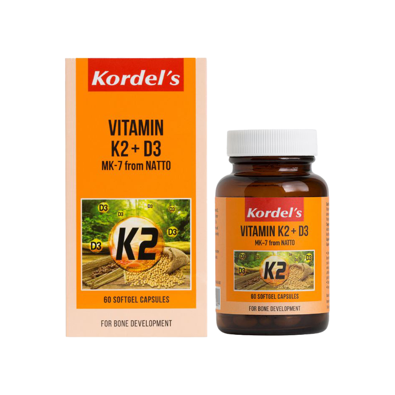 Kordel's Vitamin K2 + D3 (60 Softgels)