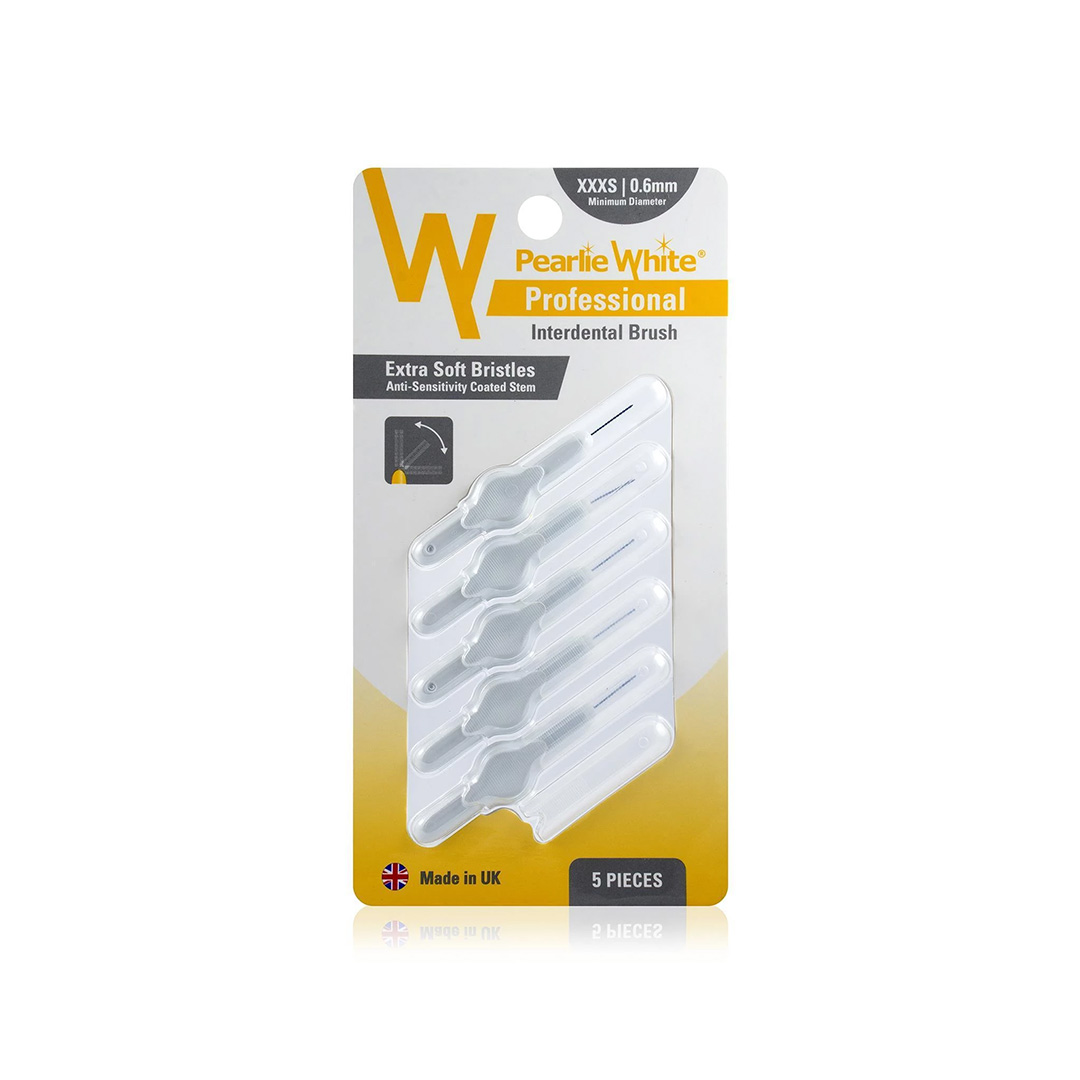 Pearlie White Professional Interdental Brush 0.6mm - Pack of 5