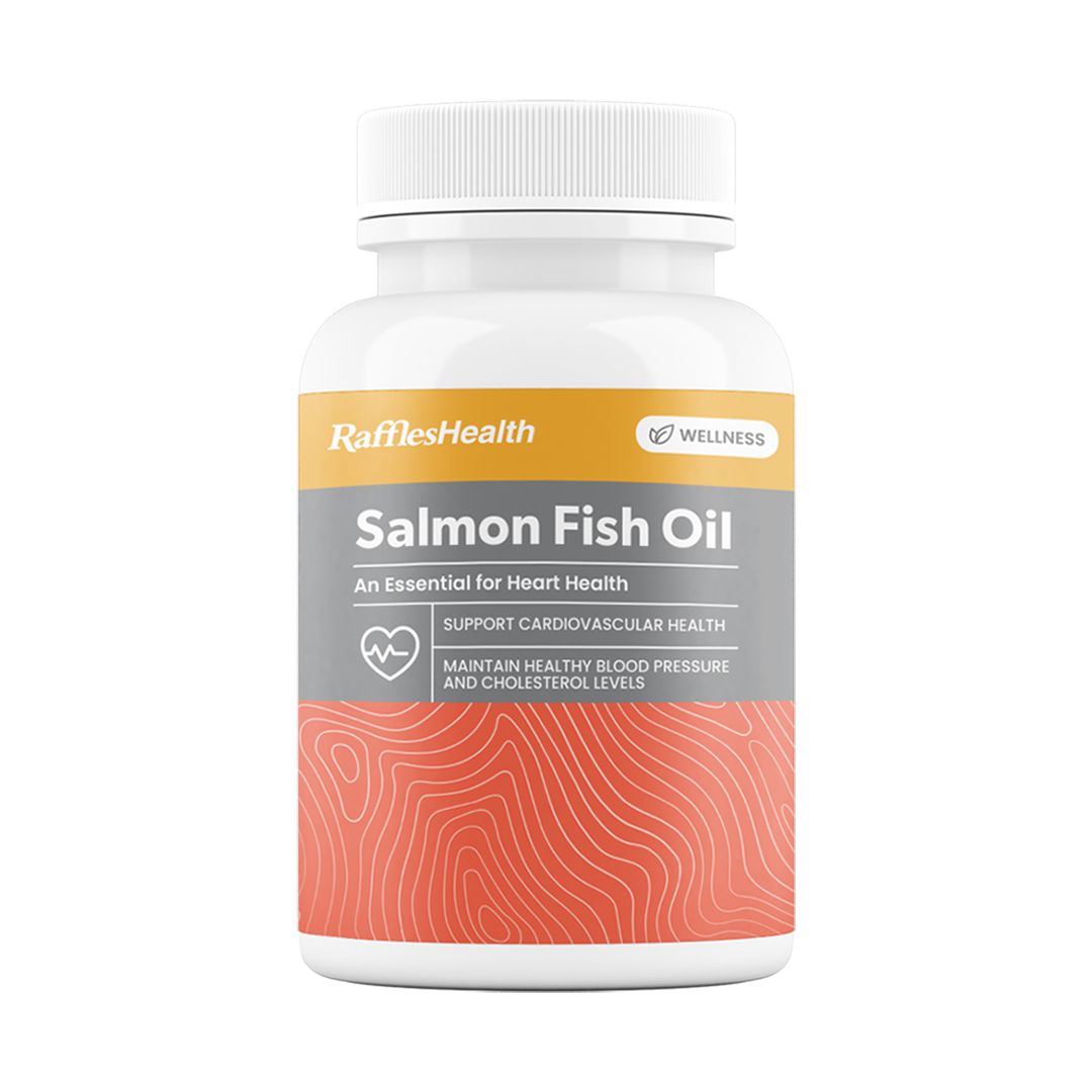 Raffles Salmon Fish Oil (200 Softgels)