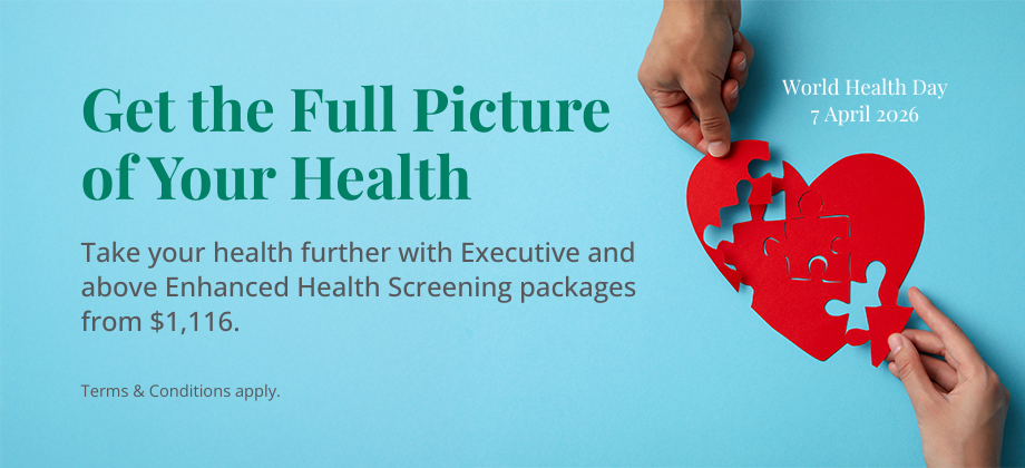 World Health Day 2026 - Executive and higher screening packages from $1,116