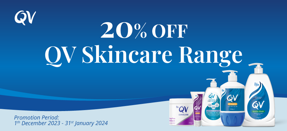 20% off QV Products