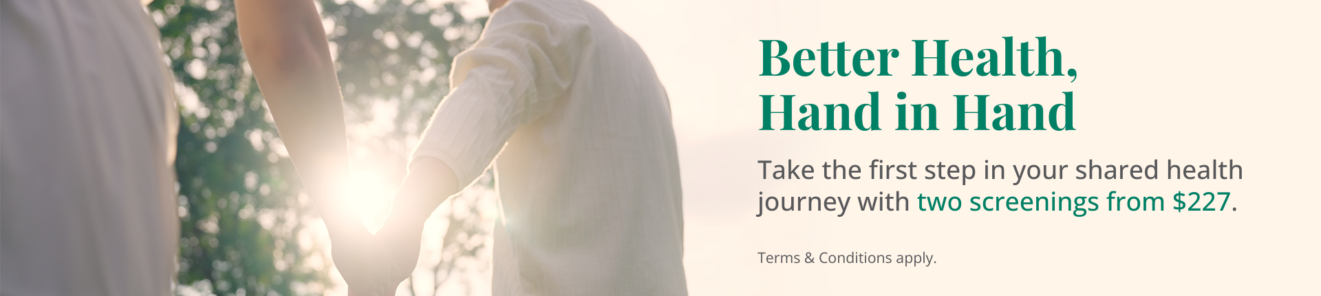 Valentine's Day Screening Packages