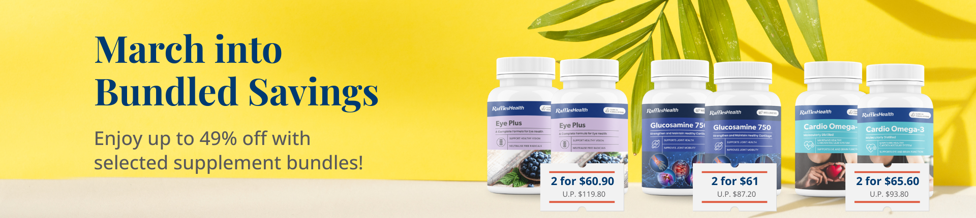 March Supplement Bundle Promotions